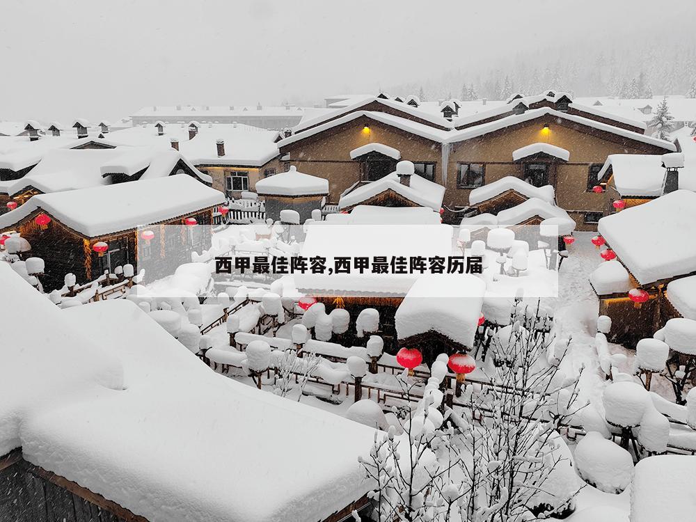 西甲最佳阵容,西甲最佳阵容历届